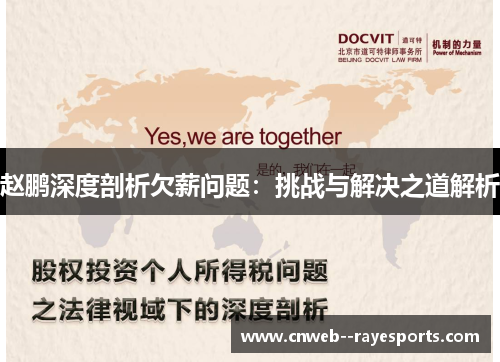 赵鹏深度剖析欠薪问题:挑战与解决之道解析 赵鹏深度剖析欠薪问题:挑战与解决之道解析